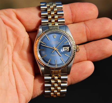 rolex 1601 datejust dial.